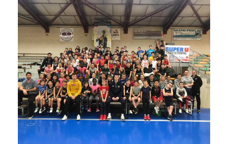 Fête de Noël mini basket du club