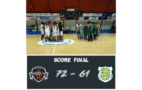 Premier match de la saison contre Feurs remporté ! 72-61
