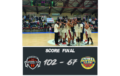 Victoire 102 à 67 face à Golfe Juan